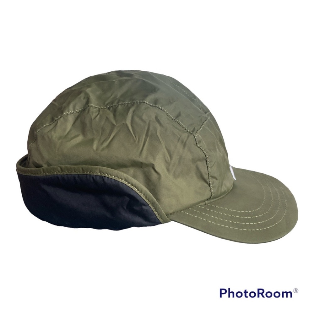 Topo Designs Puffer Cap, Olive